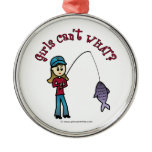 Light Fishing Girl Ornaments