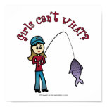 Light Fishing Girl Posters