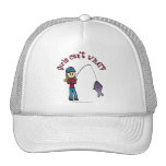 Light Fishing Girl Trucker Hats