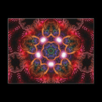 Light Five Fractal Arts postcards by webgrrl Light Five Fractal Arts postcards
