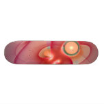 'Light Flame Abstract 102' skateboard deck