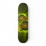 'Light Flame Abstract 110' skateboard deck