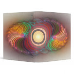 'Light Flame Abstract 115' Vinyl Binders
