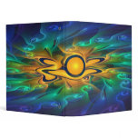 'Light Flame Abstract 163' binders