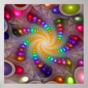 'Light Flame Abstract 288a' posters