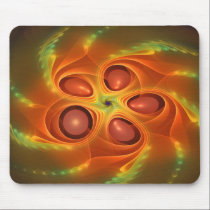 'Light Flame Abstract 335' mousepads