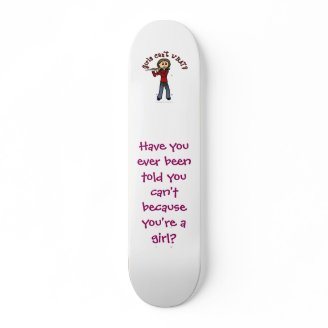 Light Flute Player Girl Skateboard Decks