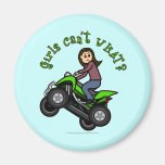 Light Four-Wheeler Fridge Magnet