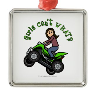 Light Four-Wheeler Christmas Tree Ornaments