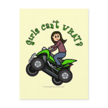 Light Four-Wheeler Postcard