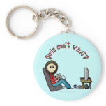 Light Gamer Girl Key Chains