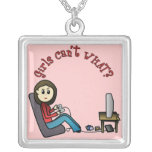 Light Gamer Girl Necklace