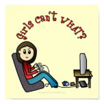 Light Gamer Girl Poster