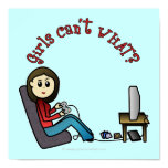 Light Gamer Girl Posters