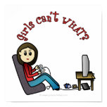 Light Gamer Girl Posters