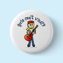 Light Girl Guitar Player buttons