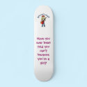 Light Girl Guitar Player skateboards