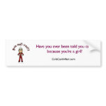 View more Light Girl in Red Marching Band Uniform Bumperstickers personalized gift ideas for girls Light Girl in Red Marching Band Uniform Bumperstickers