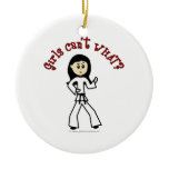Light Girl Martial Artist Ornament