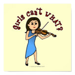 Light Girl Playing Violin Poster