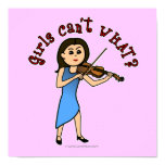 Light Girl Playing Violin Print