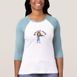 Light Girl Playing Violin Tshirt