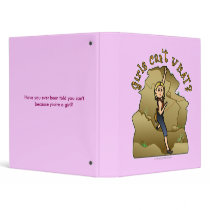 Light Girl Rock Climber binders