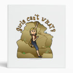 Light Girl Rock Climber Binder