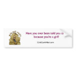 View more Light Girl Rock Climber Bumperstickers personalized gift ideas for girls Light Girl Rock Climber Bumperstickers