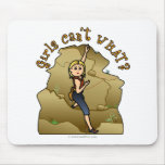 View more Light Girl Rock Climber Mousepads personalized gift ideas for girls Light Girl Rock Climber Mousepads