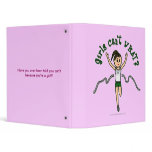 Light Girl Runner in Green Uniform Binders