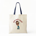 Light Girl Singer Canvas Bag