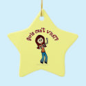 Light Girl Singer ornaments
