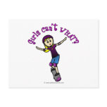 View more Light Girl Skater with Helmet Postcards personalized gift ideas for girls Light Girl Skater with Helmet Postcards