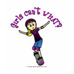 View more Light Girl Skater with Helmet Shirts personalized gift ideas for girls Light Girl Skater with Helmet Shirts