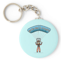 Light Girl Sky Diver Keychain