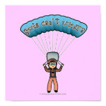 Light Girl Sky Diver Print