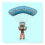 Light Girl Sky Diver Print