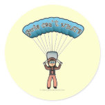 Light Girl Sky Diver Sticker