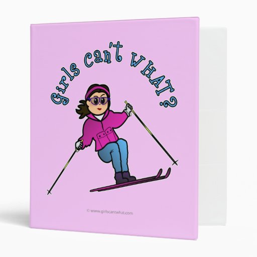 Light Girl Snow Skiing Binders