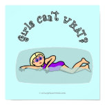 Light Girl Swimming Print