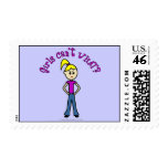 Light Girls Can't WHAT? Logo Postage Stamps