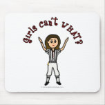 Light Girls Football Referee Mousepads