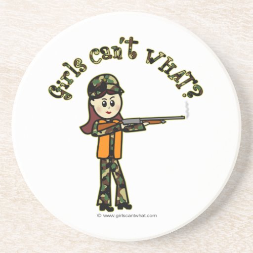 Light Girls Hunting Coaster
