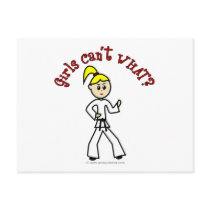 LIght Girls Karate postcards by girlscantwhat LIght Girls Karate postcards