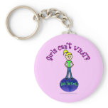 Light Girls Rule The World Key Chain