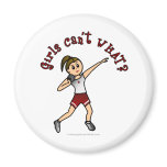 View more Light Girls Shot Put in Red Uniform Magnets personalized gift ideas for girls Light Girls Shot Put in Red Uniform Magnets