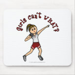 View more Light Girls Shot Put in Red Uniform Mousepads personalized gift ideas for girls Light Girls Shot Put in Red Uniform Mousepads