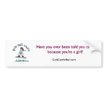 View more Light Girls Snowboarding Bumperstickers personalized gift ideas for girls Light Girls Snowboarding Bumperstickers