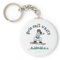 Light Girls Snowboarding keychains